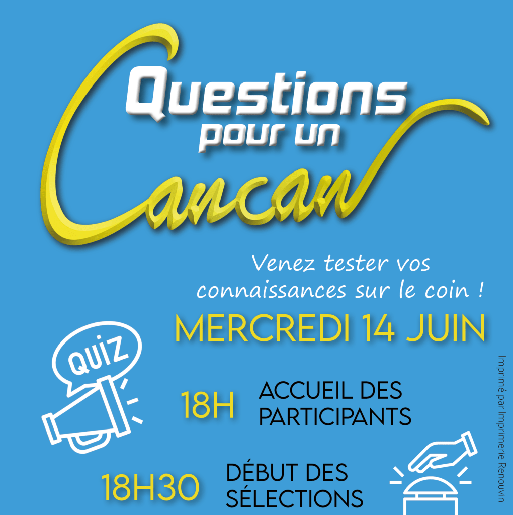 Affiche de Questions pour un Cancan