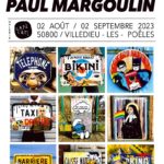 affiche expo paul margoulin aout 2023