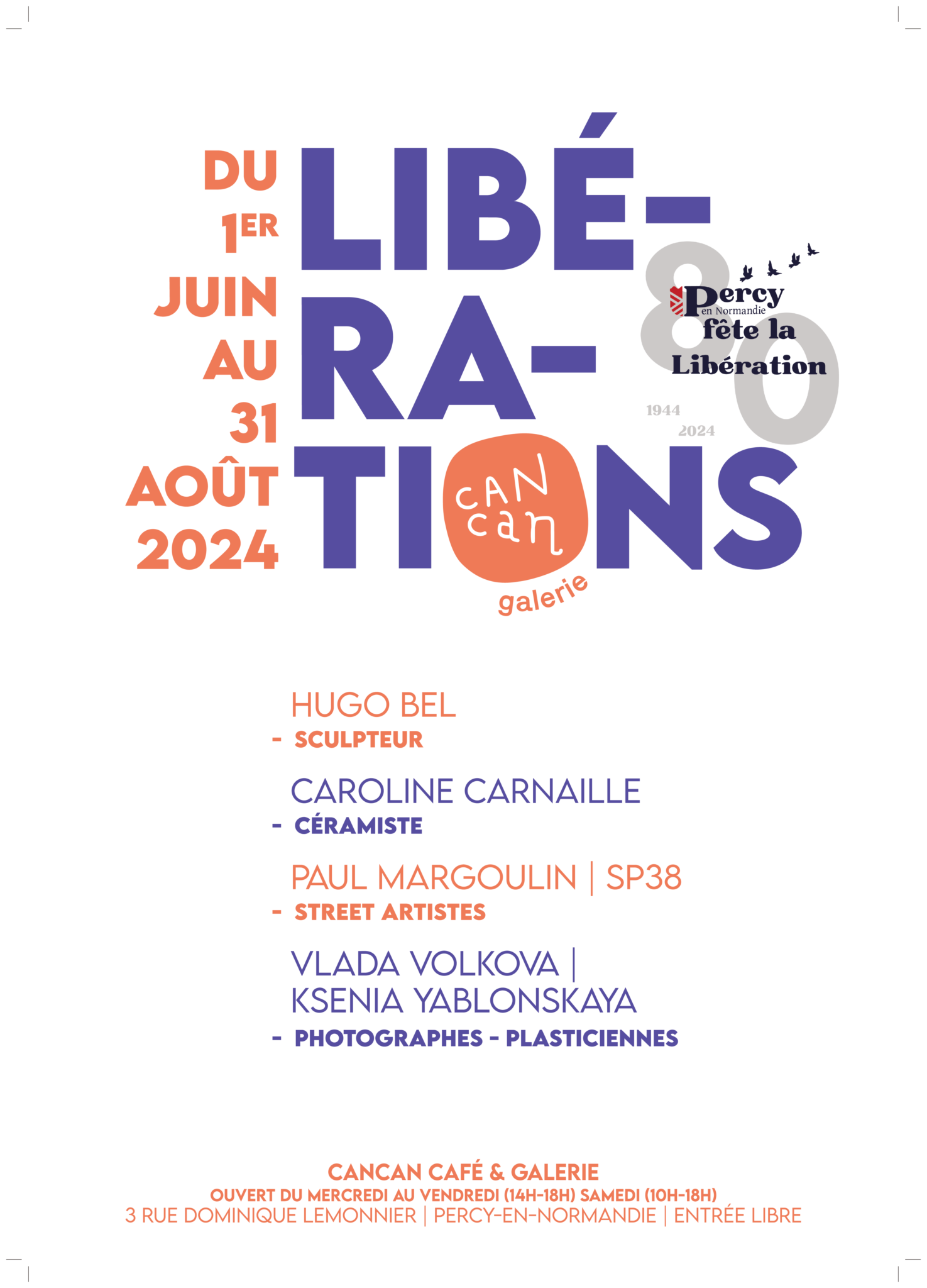 affiche expo liberations