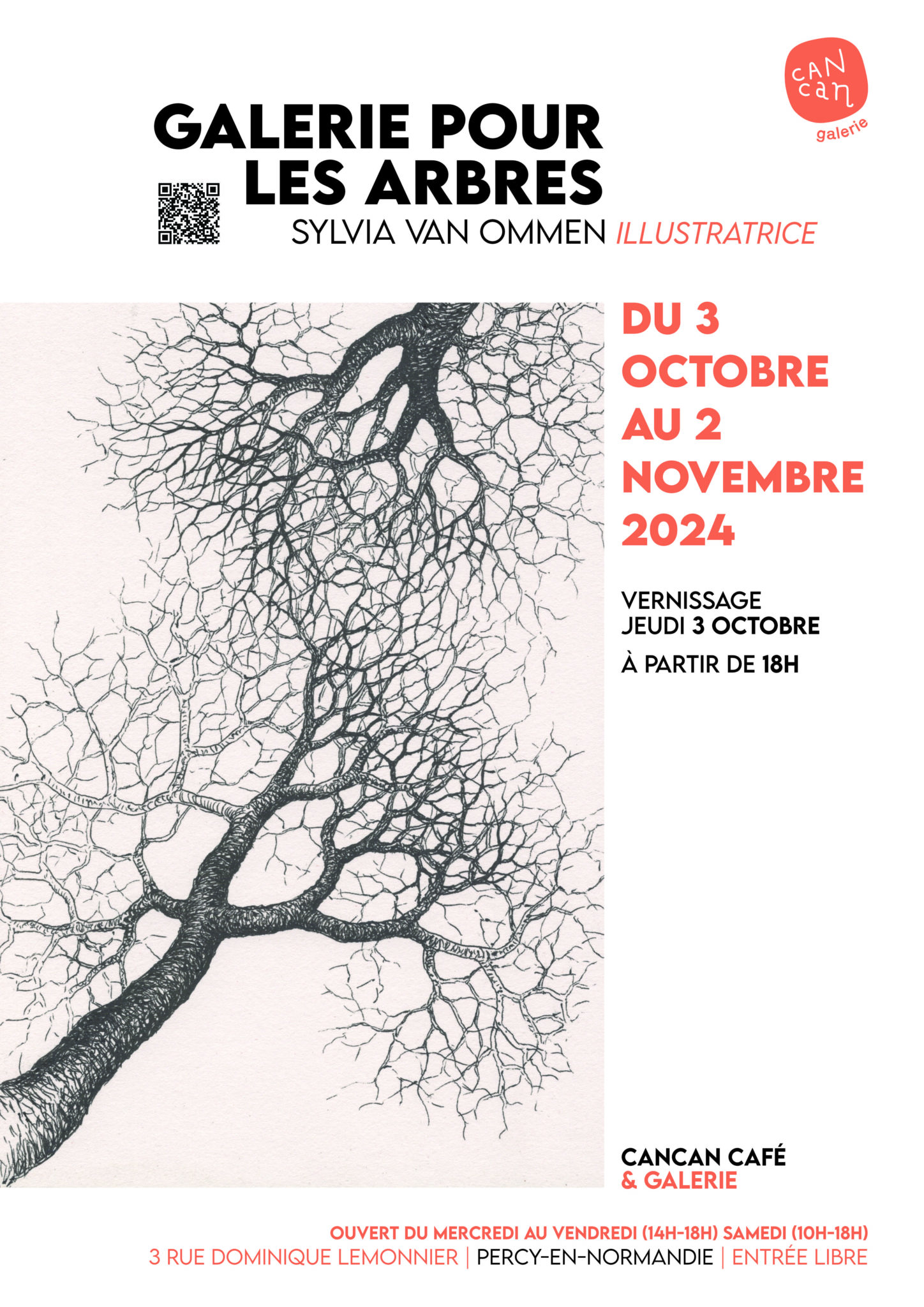 affiche galerie pour les arbres