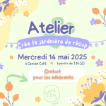 atelier jardinière de récup