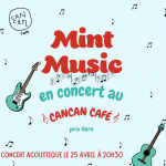 Concert acoustique le 25 avril