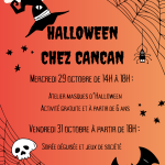 Halloween 2025 chez Cancan