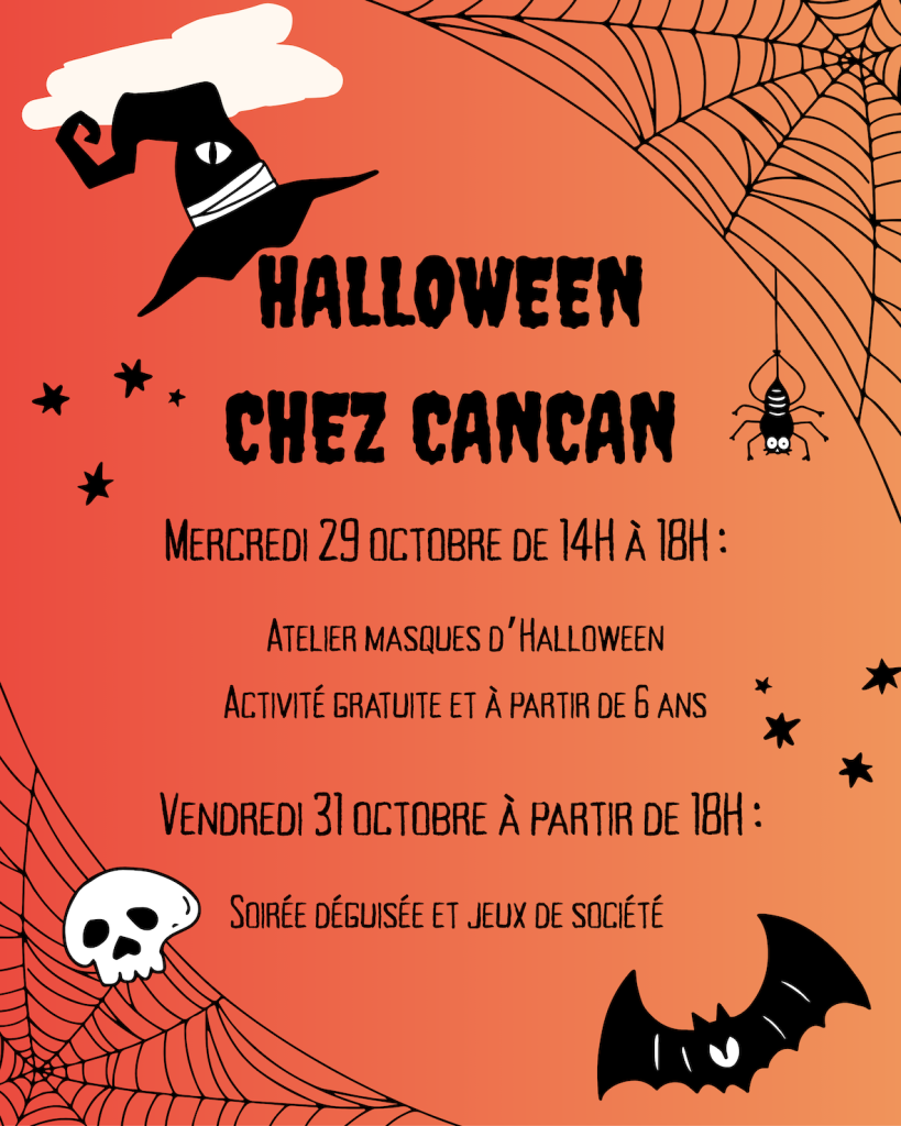 Halloween 2025 chez Cancan