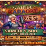 soirée karaoké à Beslon le 9 mai