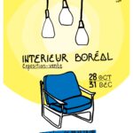 affiche exposition intérieur boréal